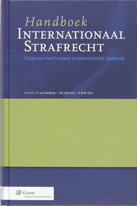 Handboek Internationaal Strafrecht - cover