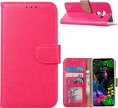 Xssive Hoesje voor LG G8 ThinQ - Book Case - Pink