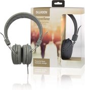 Sweex SWHP100G Hoofdtelefoon On-ear 1.20 M Grijs