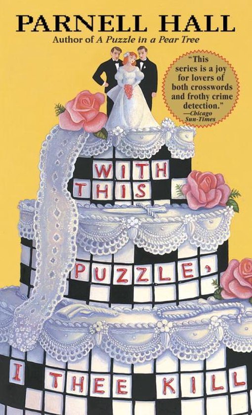 The Puzzle Lady Mysteries 5 - With This Puzzle, I Thee Kill - cover