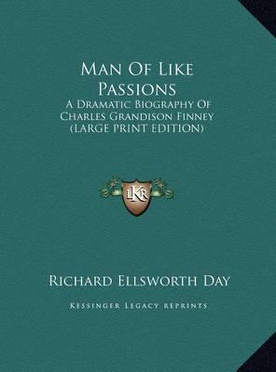 Man Of Like Passions Richard Ellsworth Day 9781169955493 Boeken
