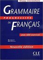 Livre Grammaire progressive du Français - niveau intermédiaire - nouvelle édition