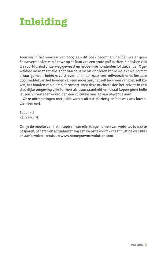 Doe Het Zelf, Doe Het Groen