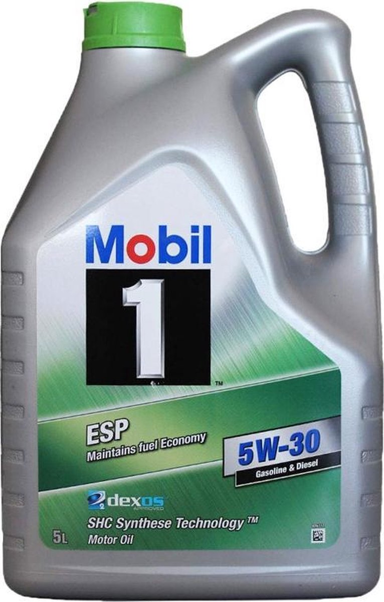 onthouden Dankzegging Dalset MOBIL 1 Synthetische motorolie - 5W30 ESP - 5 L | bol.com