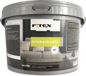 Fitex-Muurverf-Superieur Latex-Ral 9002 Grijswit 2,5 liter