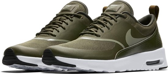 Nauwkeurig herhaling stapel Nike Air Max Thea Sneakers Dames - Groen | bol.com