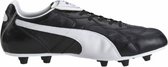 Puma Liga Classico FG - Voetbalschoenen - Mannen - Maat 44 - Zwart/ Wit/ Zilver
