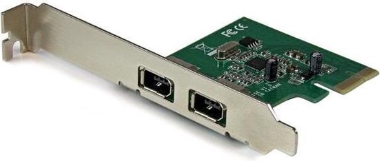 StarTech 2-poorts 1394a PCI Express FireWire-kaart - PCIe FireWire-adapter  | bol.com