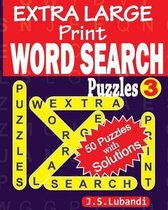 Extra Large Print Word Search Puzzles