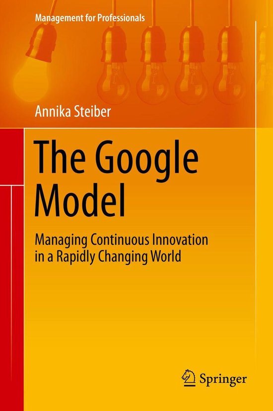 Management for Professionals - The Google Model - cover