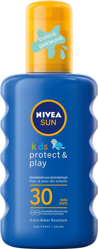 NIVEA SUN Kids Protect & Play Hydraterende Zonnespray SPF 30 - 200 ml