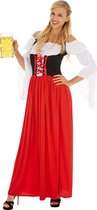 dressforfun - Vrouwenkostuum feestelijke dirndl Resi M  - verkleedkleding kostuum halloween verkleden feestkleding carnavalskleding carnaval feestkledij partykleding - 301076