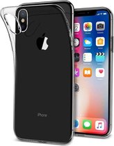 Apple iPhone XS MAX hoesje - Soft TPU case - transparant