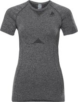 Odlo Suw Top Crew Neck S/S Performance Light Sportshirt Dames - Grey Melange