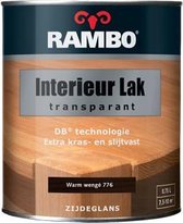 Rambo Interieur Lak Transparant 0,75 liter - Warmwengé