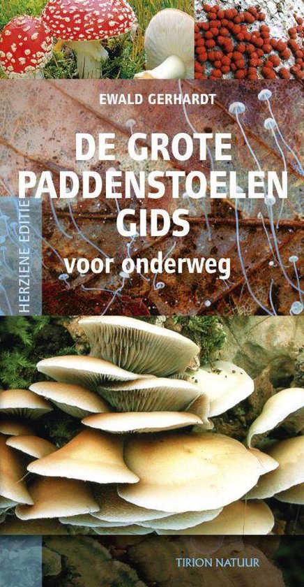 Cover van het boek 'De grote paddenstoelengids voor onderweg'