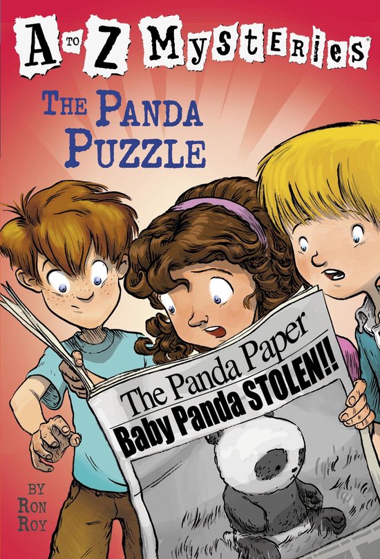 A to Z Mysteries 16 - A to Z Mysteries: The Panda Puzzle - cover