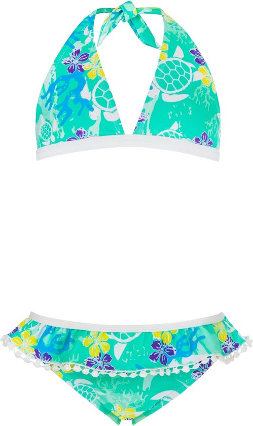 Snapper Rock UV bikini Kinderen Zeeschildpad - Groen - Maat 98-104