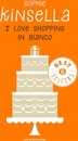 Omslag I love shopping in bianco