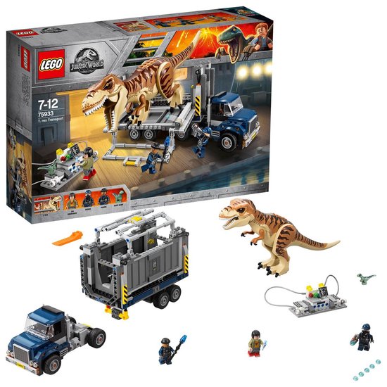 LEGO Jurassic World T-Rex Transport - 75933 | bol