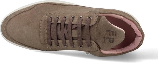 Filling Pieces Low Top Ghost Suede Taupe-44 | bol.com