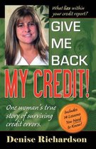 Give Me Back My Credit!