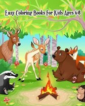 Easy Coloring Books for Kids Ages 6-8