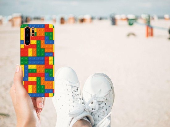 Coque pour Huawei P30 Pro TPU Bumper Silicone Étui Housse Blocs