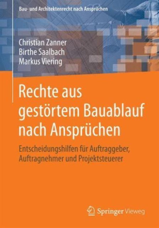 Rechte aus gestoertem Bauablauf nach Anspruechen - cover