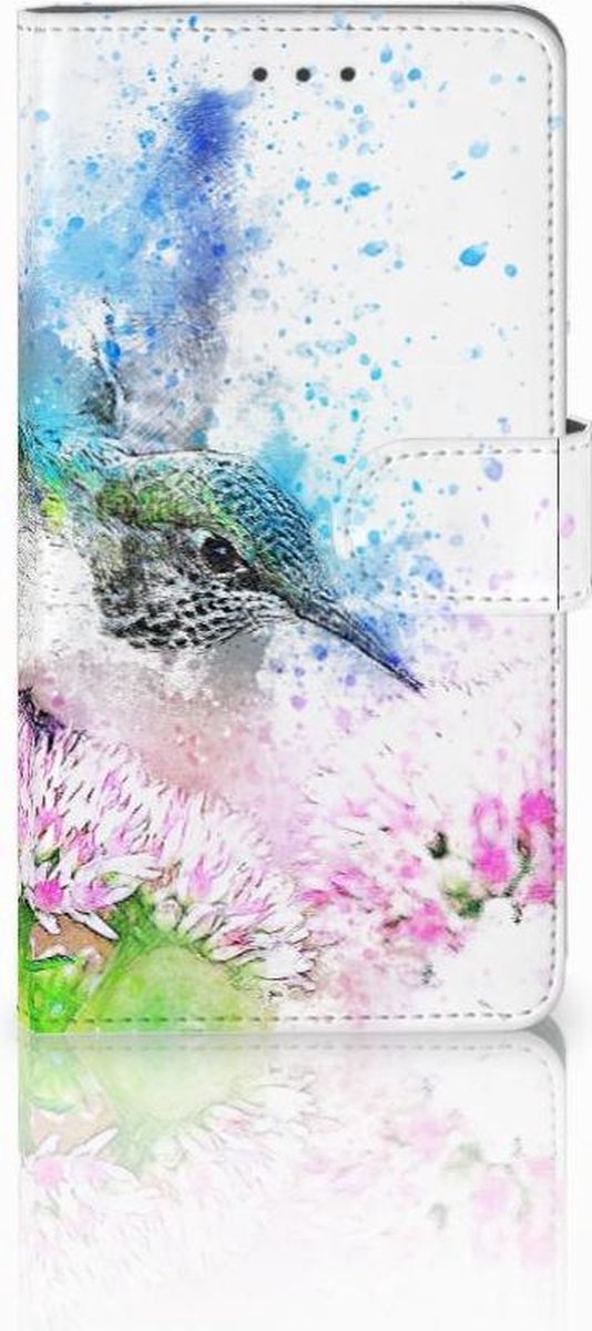 Book Case voor Hoesje Samsung Galaxy J7 2016 Vogel