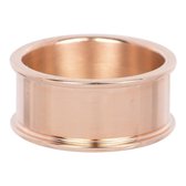 iXXXi Jewelry - Basisring - Rosegoud gekleurd - 10 mm - maat 16,5