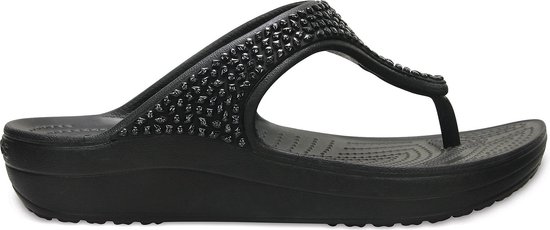 Crocs Slippers - Maat 39 - Vrouwen - zwart 