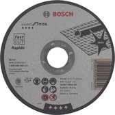 Bosch - Doorslijpschijf recht Expert for Inox - Rapido AS 60 T INOX BF, 125 mm, 22,23 mm, 1,0 mm