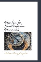 Grundriss Der Neuisl Ndischen Grammatik