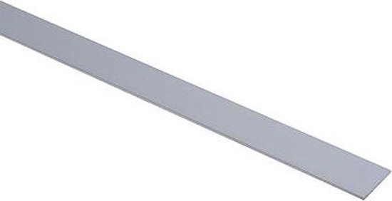 Essentials plat profiel aluminium brut 100 x 3 x 0,2 cm | bol.com
