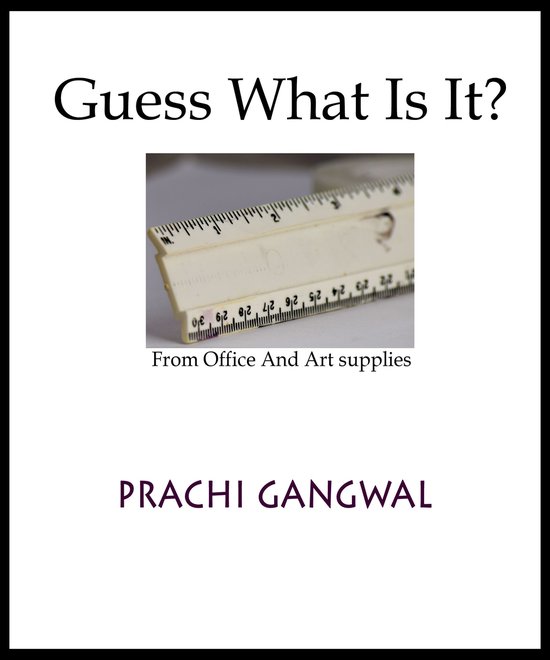 Guess what is it? From office and art supplies - cover