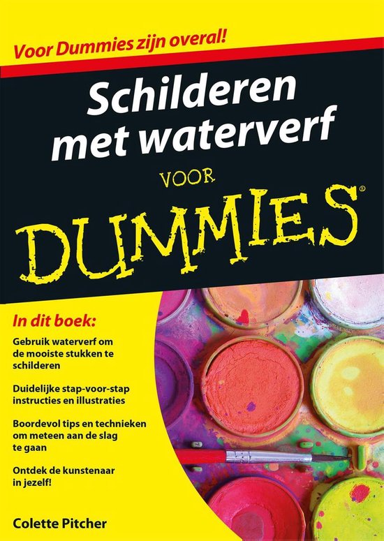 Voor Dummies - Schilderen met waterverf voor Dummies (ebook), Colette  Pitcher |... | bol.com