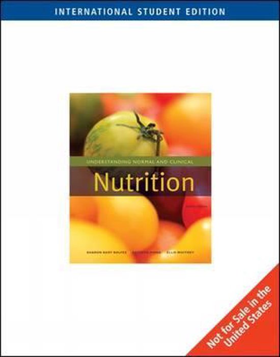 Understanding Normal And Clinical Nutrition - cover