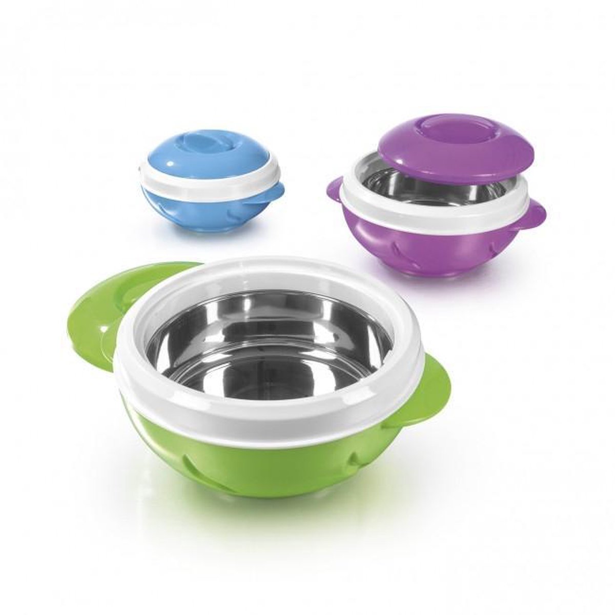 GourmetMaxx ThermoBowls 3delige set