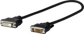 VivoLink PRODVIADAPDVI 0.2m DVI-D DVI-D Zwart DVI kabel