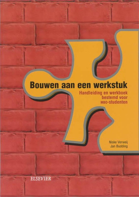 Cover van het boek 'Bouwen aan een werkstuk / druk 1'