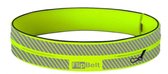 Flipbelt Classic reflecterend - Running belt - neon geel - S