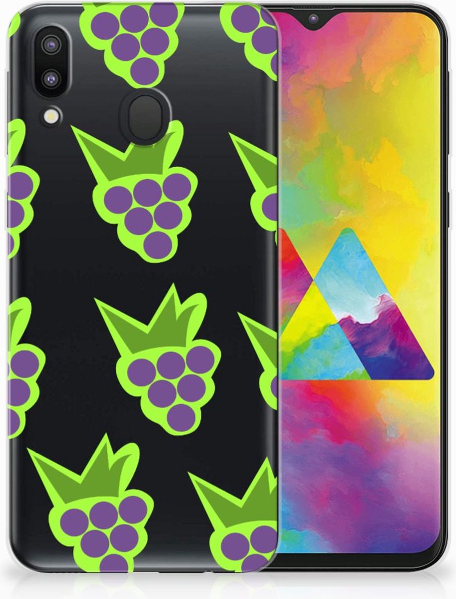 Samsung Galaxy M20 (Power) Siliconen Case Druiven