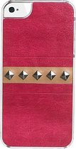Celly GLAMme iPhone 4 / 4S Cover Studs Fuchsia