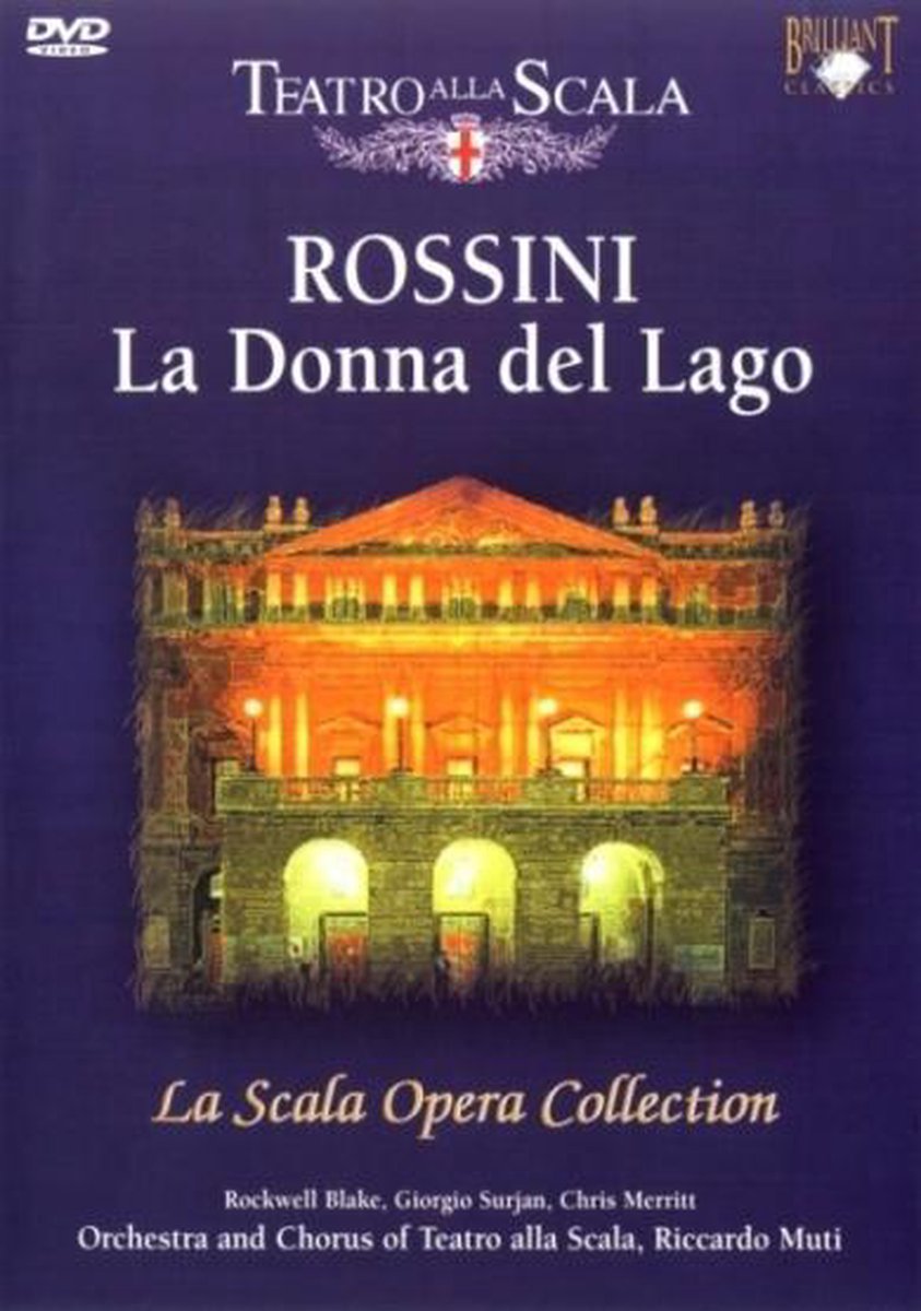 Teatro　Alla　Alla　Del　La　Lago　Scala　Rossini　Donna　Scala　(DVD),　Teatro　Muziek　bol.