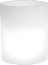 Lichtgevende Bloempot Echo 35cm 13L COOL WHITE Nicoli