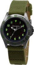 Coolwatch CW.255 - Horloge - Canvas - Groen - 32 mm