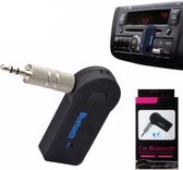 Draadloze Bluetooth Muziek ontvanger met Microfoon | Audio Music Streaming Adapter Receiver | 3,5 mm Jack AUX Draadloos Bluetooth Handsfree Car Kit | Beste Kwaliteit Bluetooth Ontv