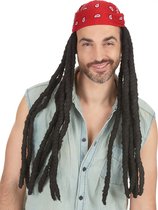 STYLER - Rasta pruik met dreadlocks en bandana - Pruiken