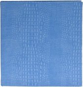 GOLDBUCH GOL-48806 Gastenboek CROCO lichtblauw, 23x25 cm